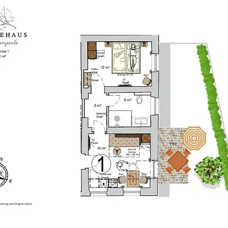 Mit Terrasse 